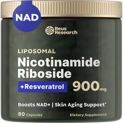 Reus Research NAD+Nicotinamide Riboside 900mg(80 count)